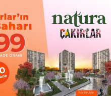 Natura Çakırlar’da 0,99 Vade Farkıyla Bahar Kampanyası