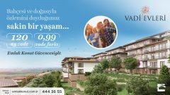 Emlak Konut Vadi Evleri 120 Ay Vade ile Satışta