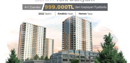 999.000 TL’den Başlayan Fiyatlarla Konum Eryaman Kampanyası!