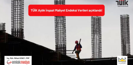 2021 Haziran inşaat maliyet endeksi artışı yıllık yüzde 42,48 oldu!