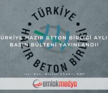 Türkiye Hazır Beton Birliği Mart 2022 Basın Bülteni yayınlandı!