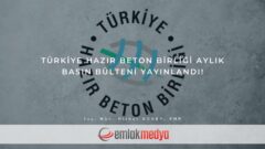 Türkiye Hazır Beton Birliği Mart 2022 Basın Bülteni yayınlandı!