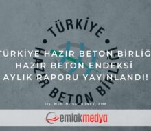 THBB Hazır Beton Endeksi Nisan 2022 raporu yayınlandı!